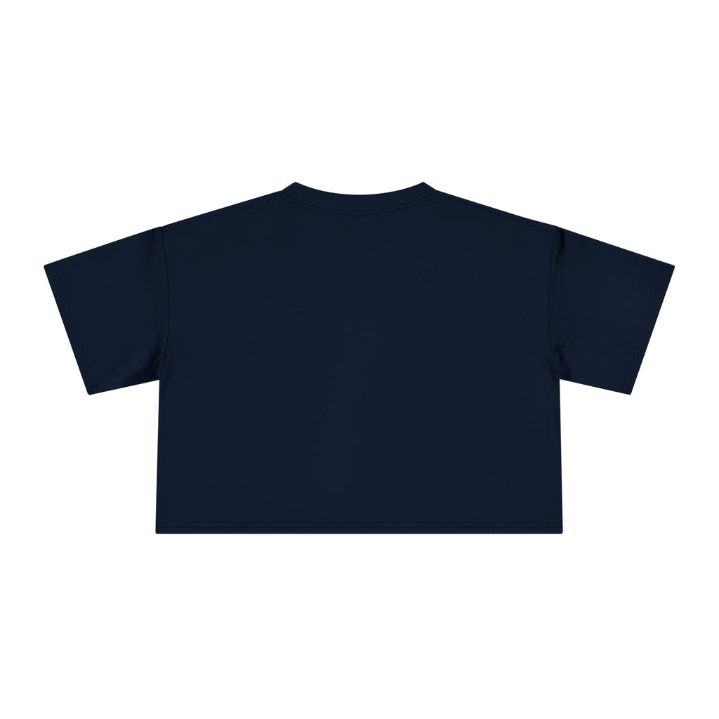Moon Tribe Crop Tee — Celestial Women's Graphic Shirt