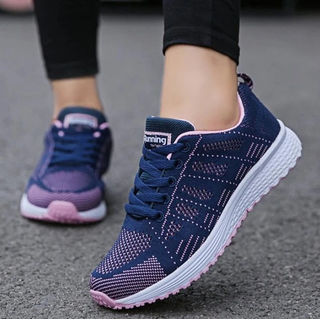🔥 Women's Sports Sneakers – Lightweight, Breathable Running Shoes