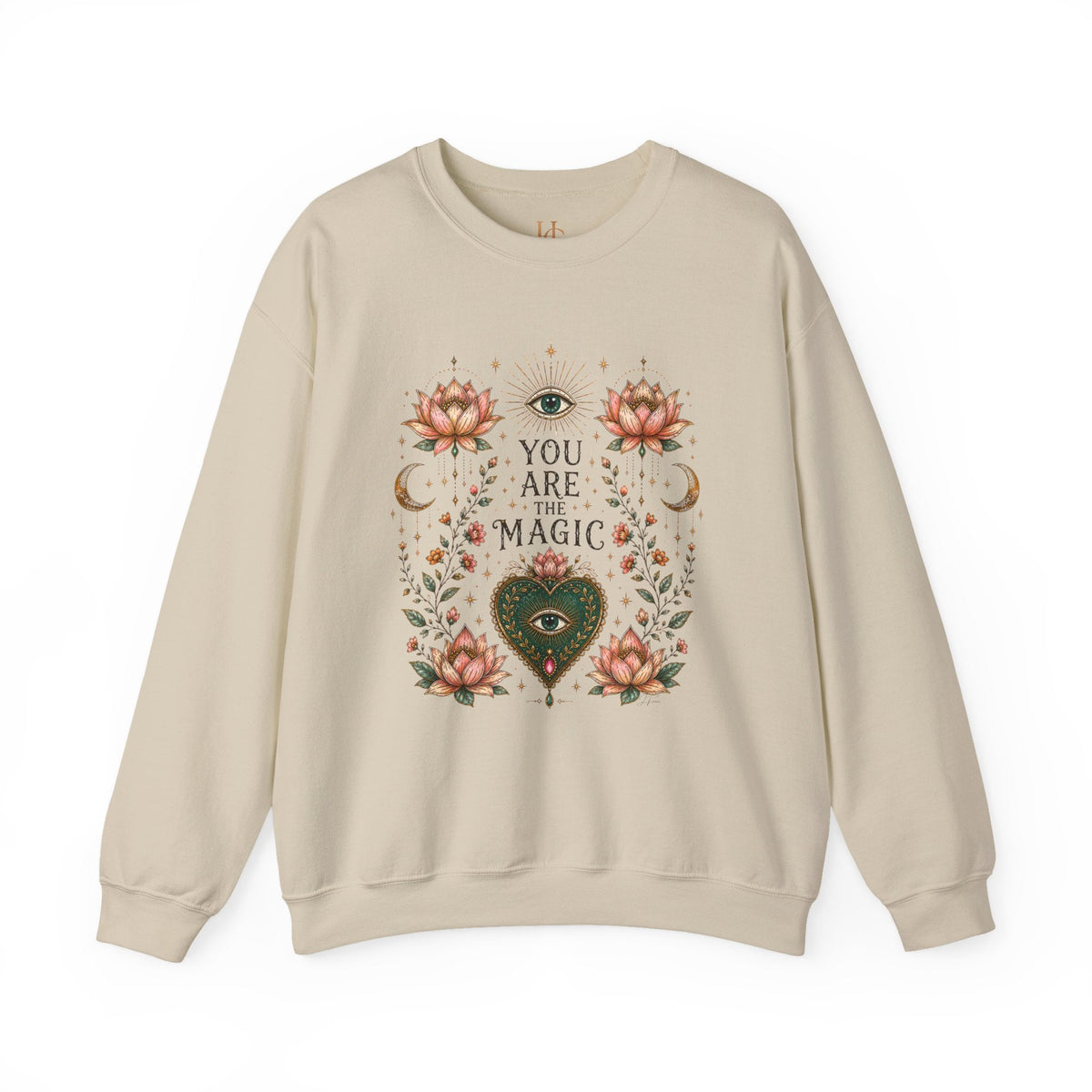 You Are the Magic Mystical Lotus Crewneck Sweatshirt