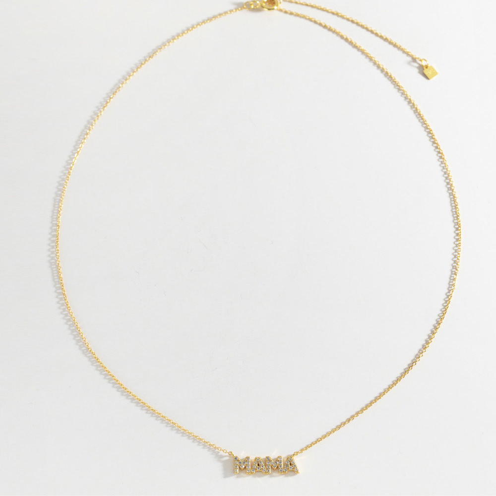 Mama Vermeil Necklace