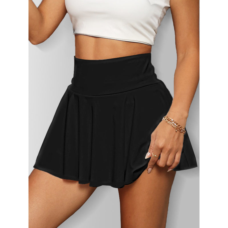 Women Tennis Skirt Golf Skorts Athletic High Waisted With Pockets