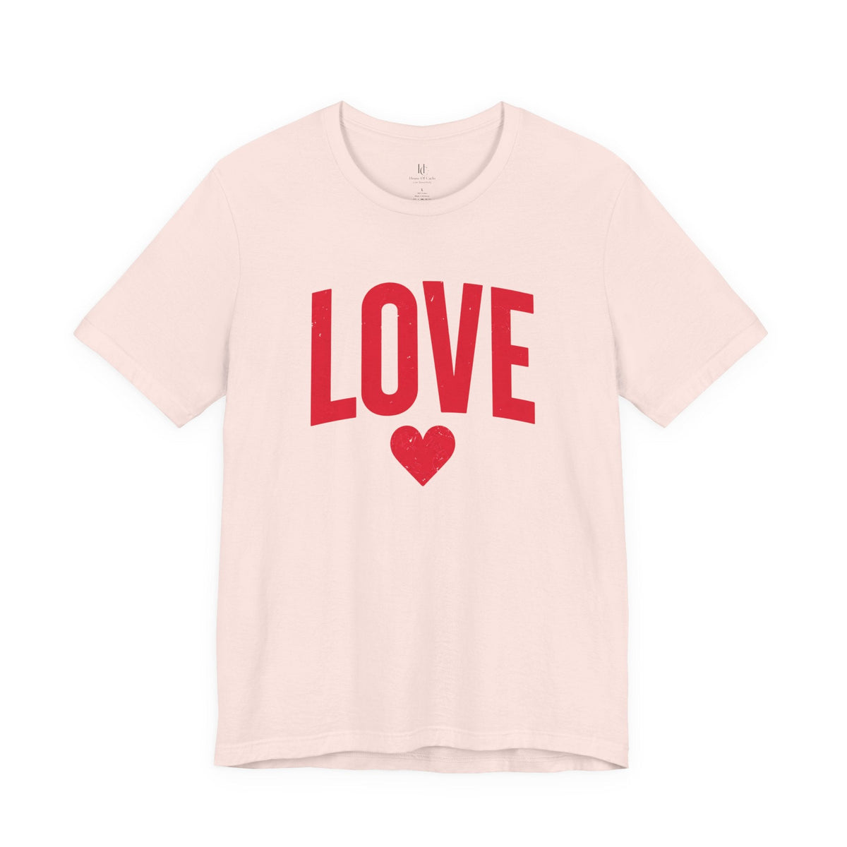 LOVE Heart Graphic Tee – Valentine’s Day Red Love T-Shirt