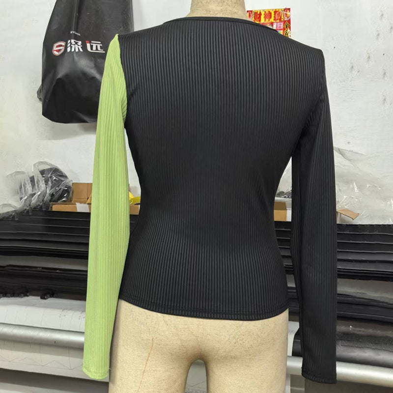 Women's Elegant V-Neck Cross Front Sweater
